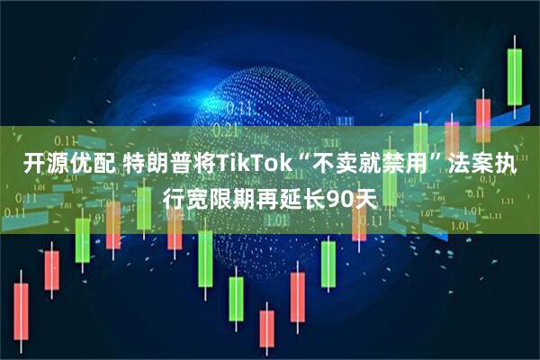 开源优配 特朗普将TikTok“不卖就禁用”法案执行宽限期再延长90天