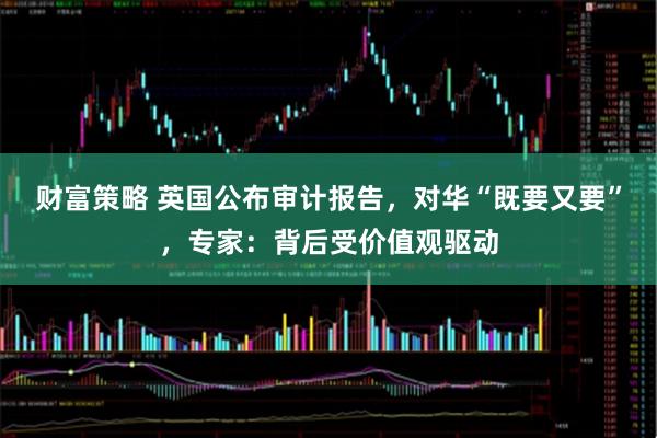 财富策略 英国公布审计报告，对华“既要又要”，专家：背后受价值观驱动